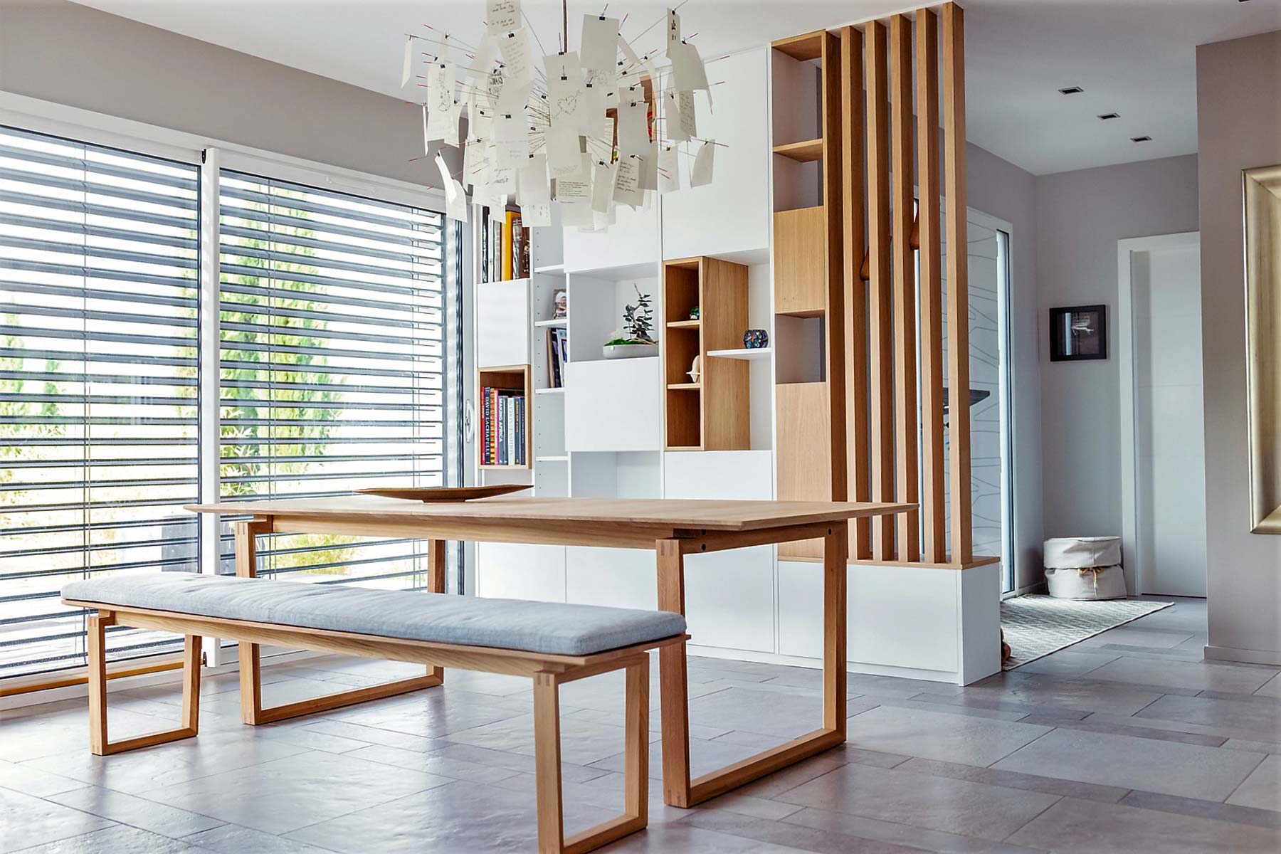 Aménagement d'un salon à Rosenau dans le Haut-Rhin